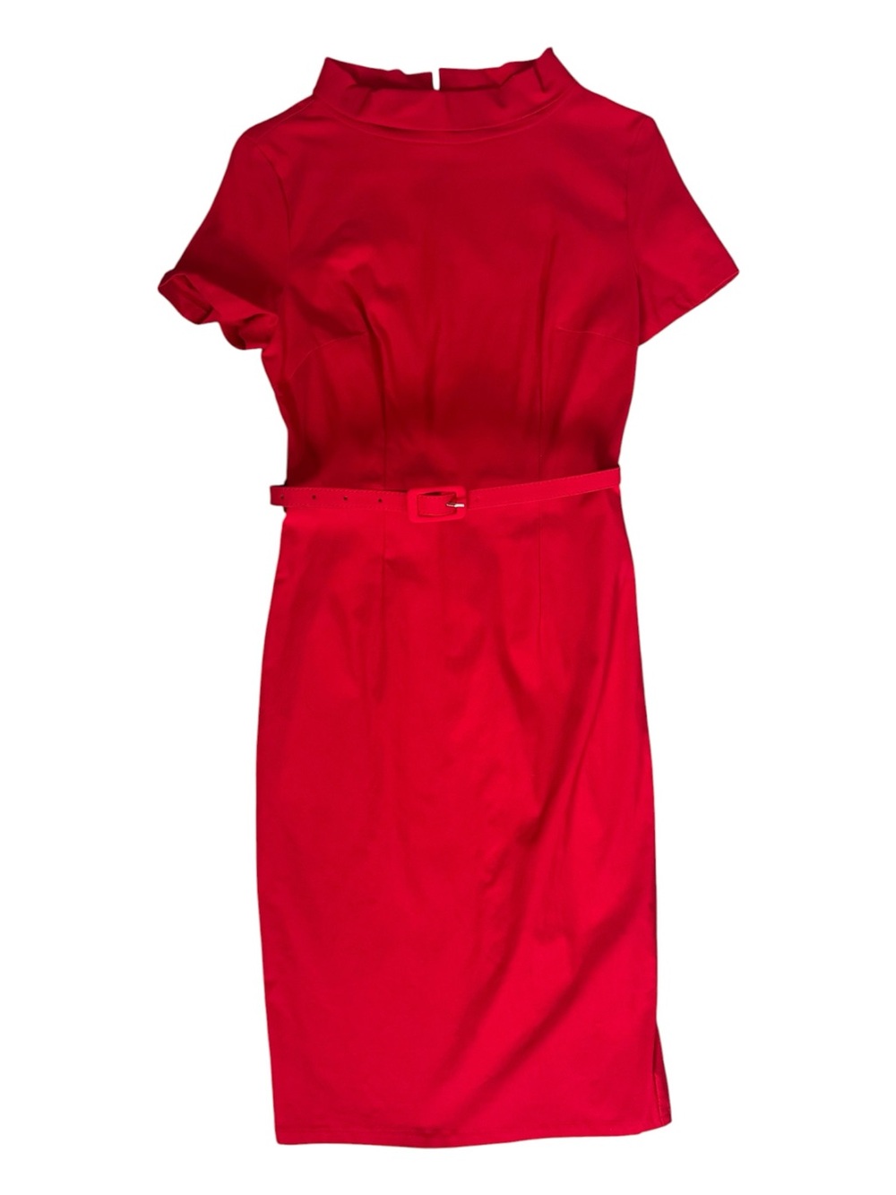 Muxxn Vintage Inspired Sheath Dress Red Size Medium